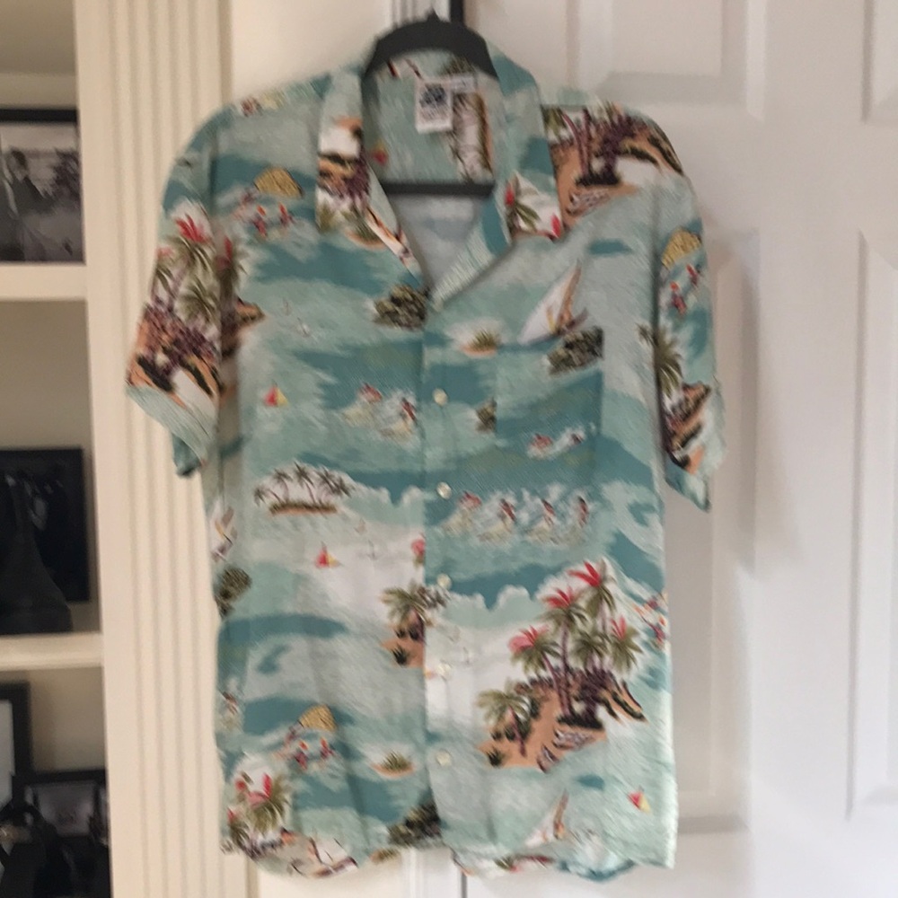 Kennington Tropical Print Men's Shirt